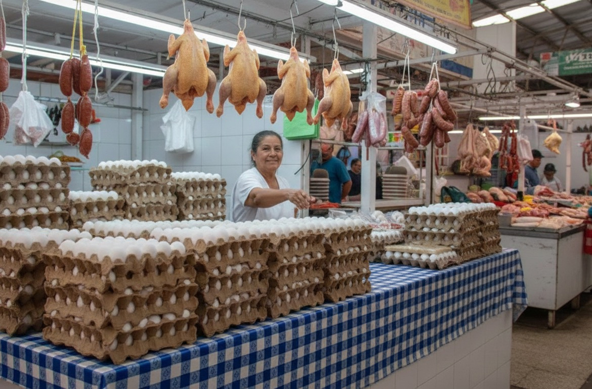 Garantizan abasto de pollo y huevo en corredor de Tehuacán-Tecamachalco